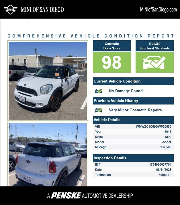 Thumbnail: 2013 MINI Cooper Countryman - 1