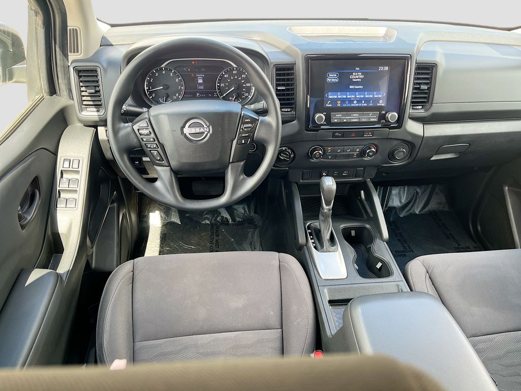 2024 Nissan Frontier S White at Bayway Cadillac of The Woodlands