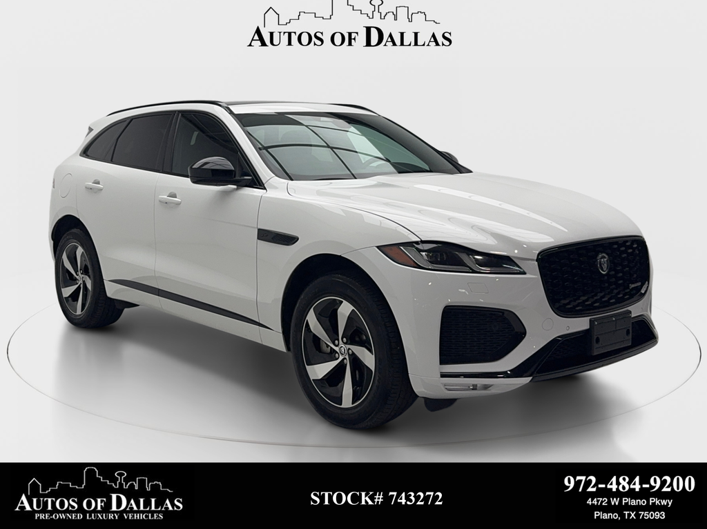 White 2025 Jaguar F-PACE SUV / Crossover All-Wheel Drive 8-Speed Automatic