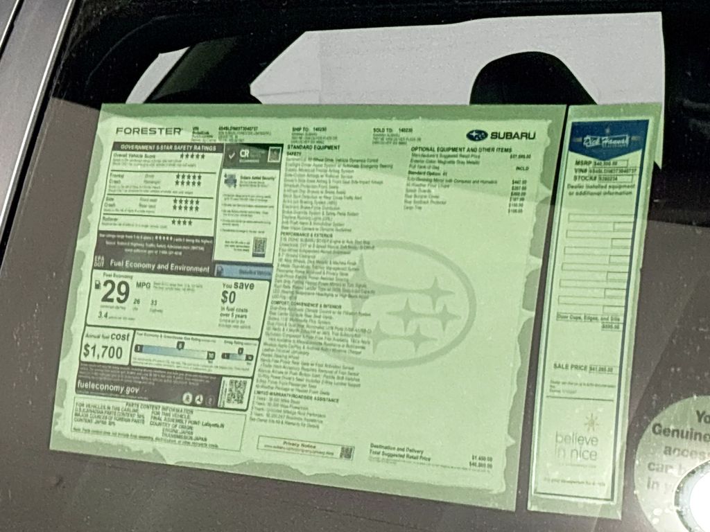 2026 Subaru Forester Limited