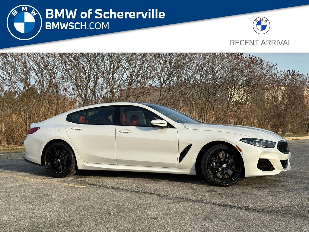 Mineral White Metallic 2026 BMW 8 Series Coupe All-Wheel Drive 8-Speed Automatic