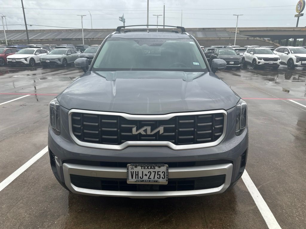 2024 Kia Telluride S Silver at Bayshore Chrysler Jeep Dodge Ram