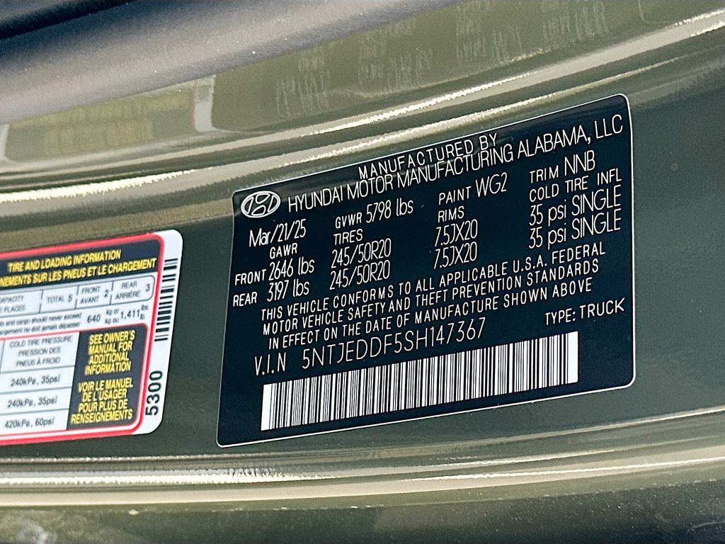 2025 Hyundai Santa Cruz Limited 24