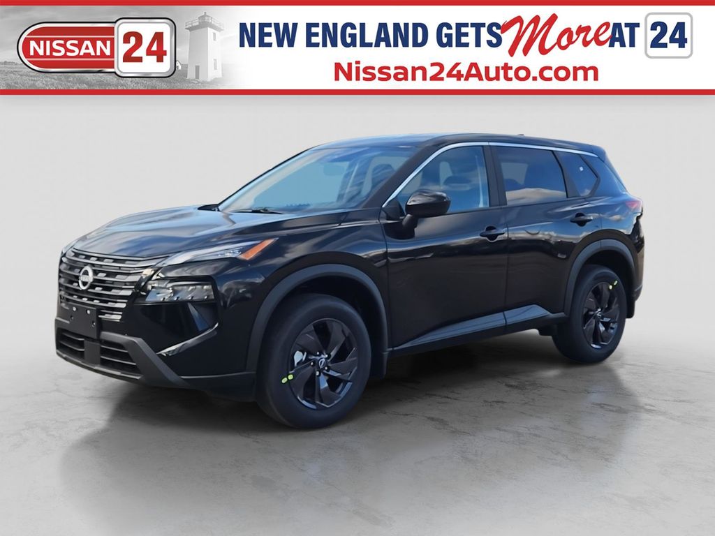 Super Black 2026 Nissan Rogue SV AWD SUV / Crossover All-Wheel Drive Continuously Variable Transmission