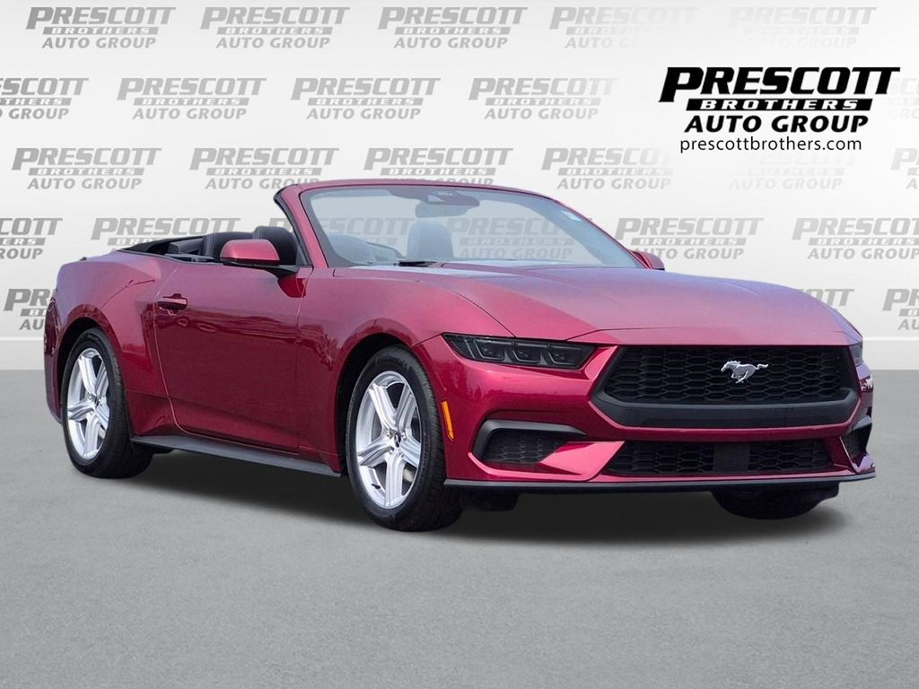 Pink (Molten Magenta Metallic Tinted Clearcoat) 2026 Ford Mustang EcoBoost Premium Convertible RWD Convertible Rear-Wheel Drive Automatic