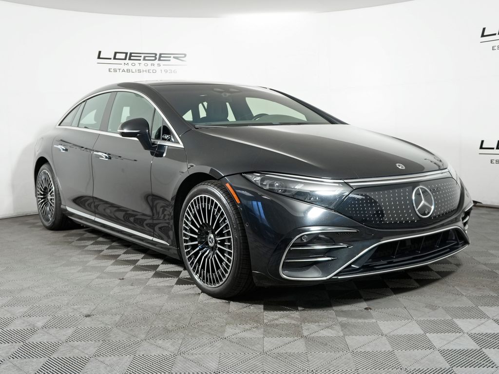 used 2023 Mercedes-Benz EQS car, priced at $49,488