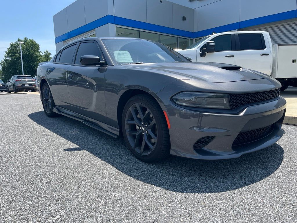 Gray (Granite Crystal Metallic Clearcoat) 2023 Dodge Charger Sedan Rear-Wheel Drive 8-Speed Automatic