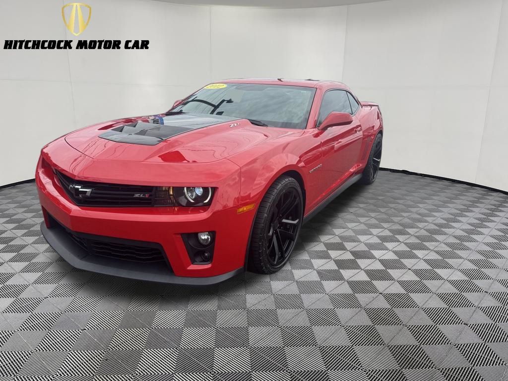 Victory Red 2012 Chevrolet Camaro Coupe Rear-Wheel Drive 6-Speed Manual