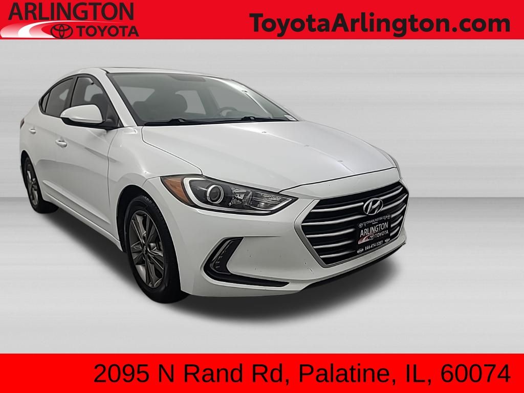 Quartz White Pearl 2017 Hyundai Elantra Sedan Front-Wheel Drive 6-Speed Automatic