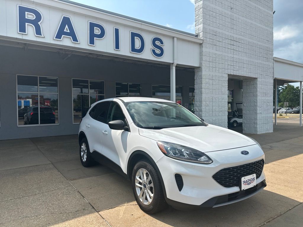 Oxford White 2022 Ford Escape SUV / Crossover All-Wheel Drive 8-Speed Automatic