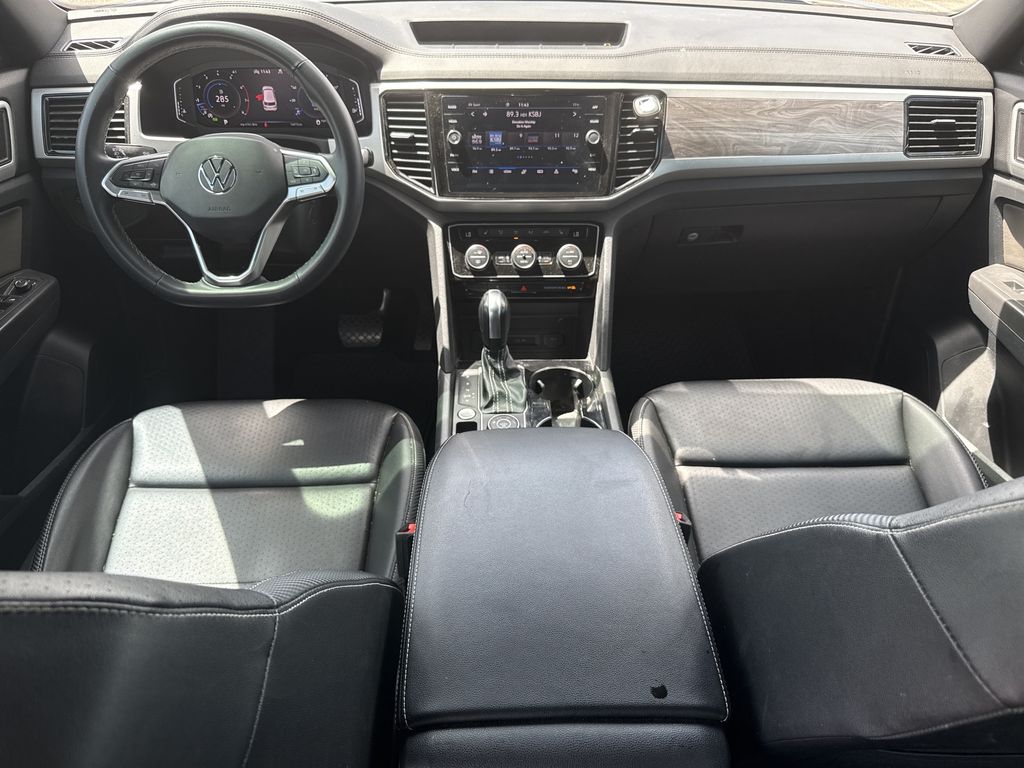 2022 Volkswagen Atlas Cross Sport 3.6L V6 SE w/Technology Blue at DeMontrond Auto Country