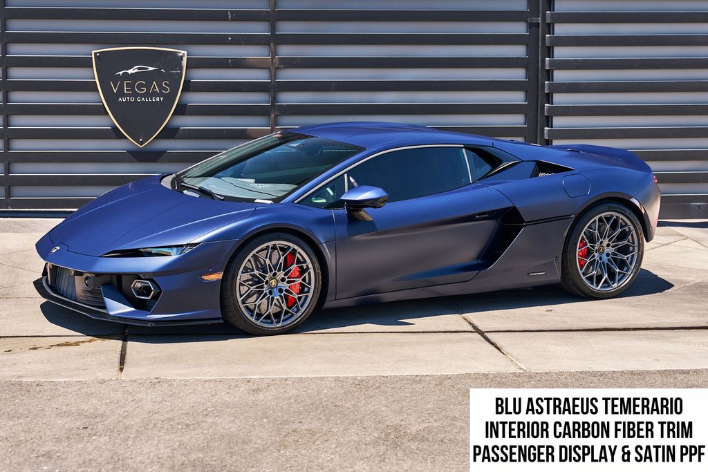 Blu Astraeus Metallic 2026 Lamborghini Temerario Coupe All-Wheel Drive 8-Speed Dual Clutch