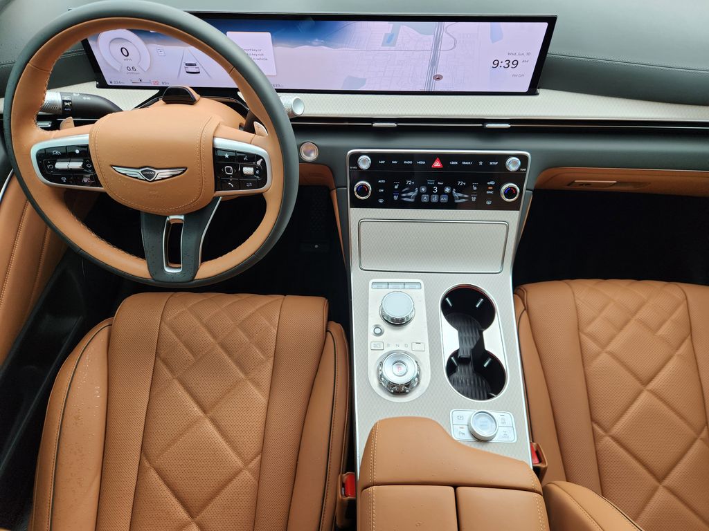 2025 Genesis GV80 3.5T Prestige White at Genesis of Spring