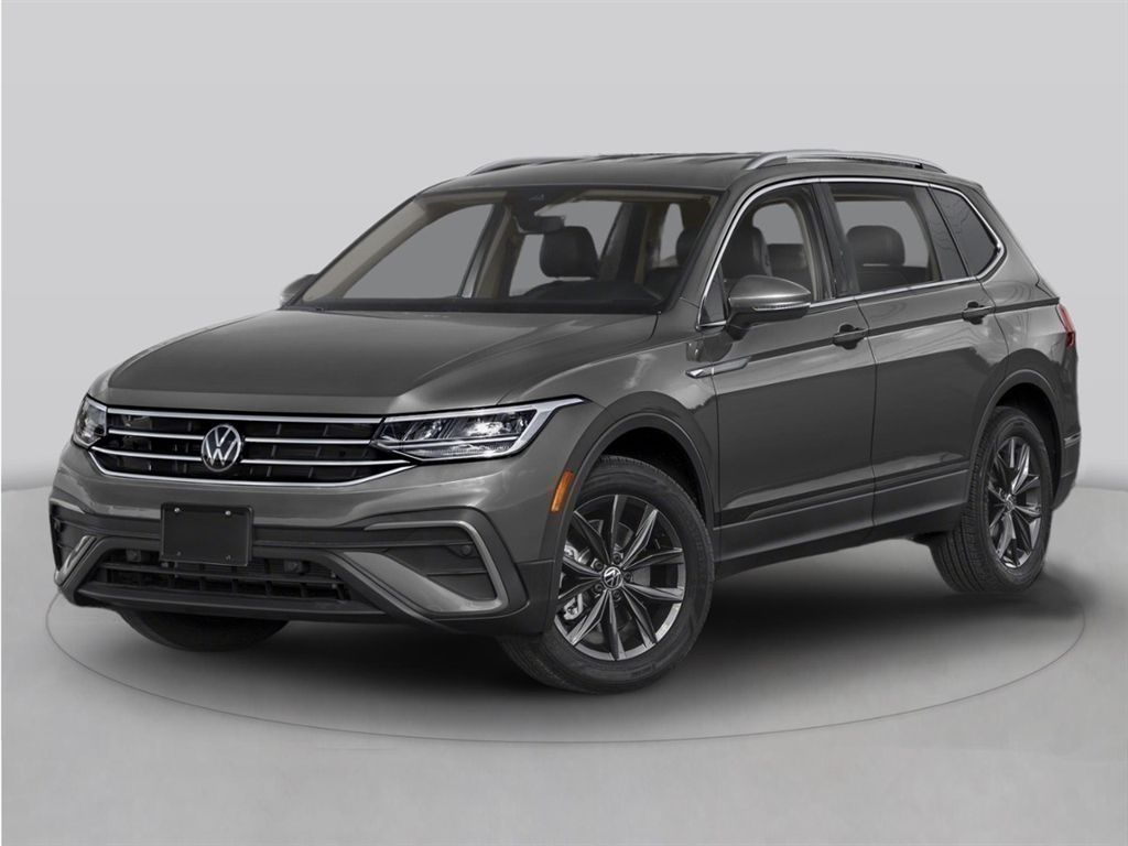 Platinum Gray Metallic 2023 Volkswagen Tiguan SUV / Crossover All-Wheel Drive 8-Speed Automatic