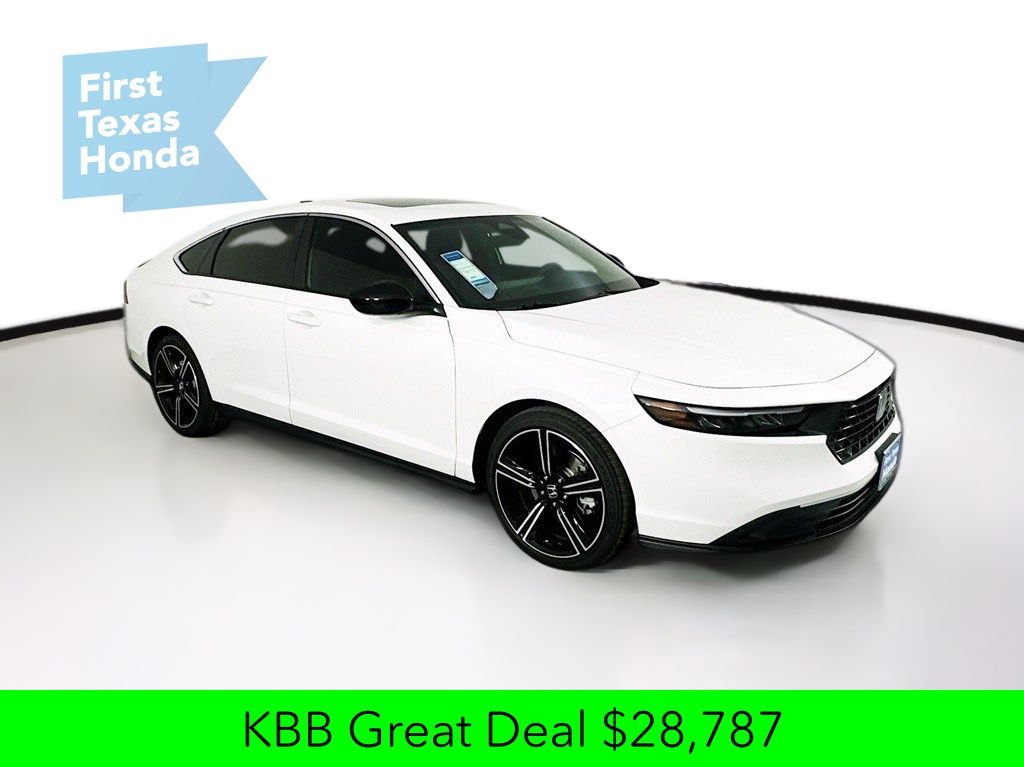 Used Car 2025 Honda Accord Hybrid  Sport For Sale Under $30,000 In Austin, Texas