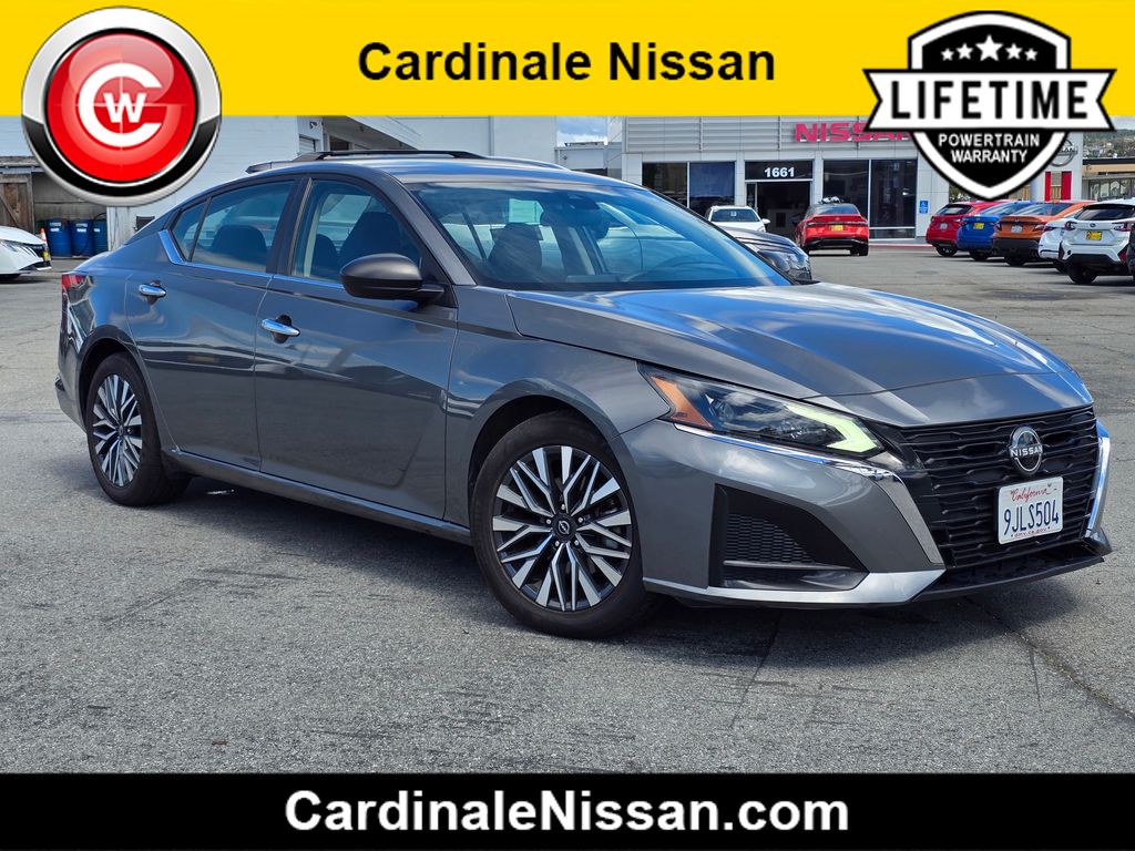 Gray (Gun Metallic) 2024 Nissan Altima 2.5 SV FWD Sedan Front-Wheel Drive Continuously Variable Transmission