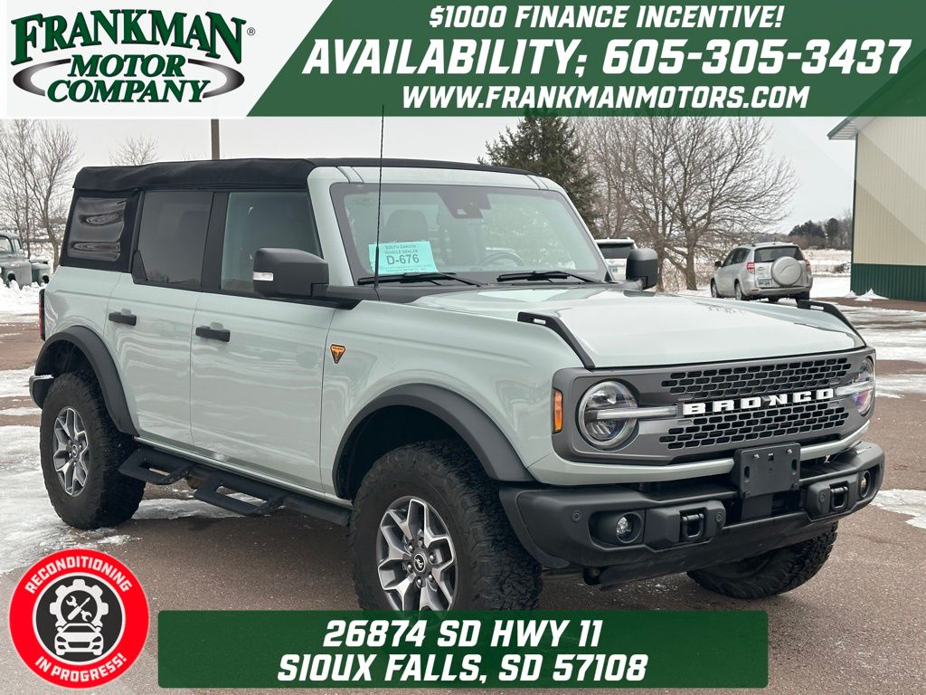 2023 Ford Bronco Badlands Advanced 4-Door 4WD