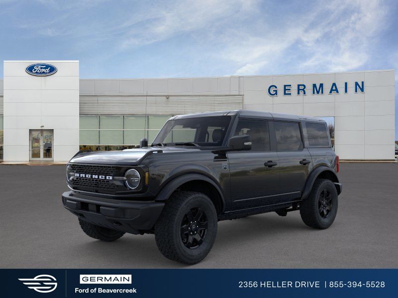 Shadow Black 2025 Ford Bronco Big Bend 4-Door 4WD SUV / Crossover Four-Wheel Drive Automatic
