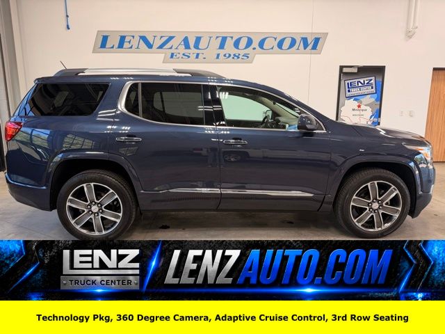 Blue Steel Metallic 2018 GMC Acadia Denali AWD SUV / Crossover Four-Wheel Drive 6-Speed Automatic