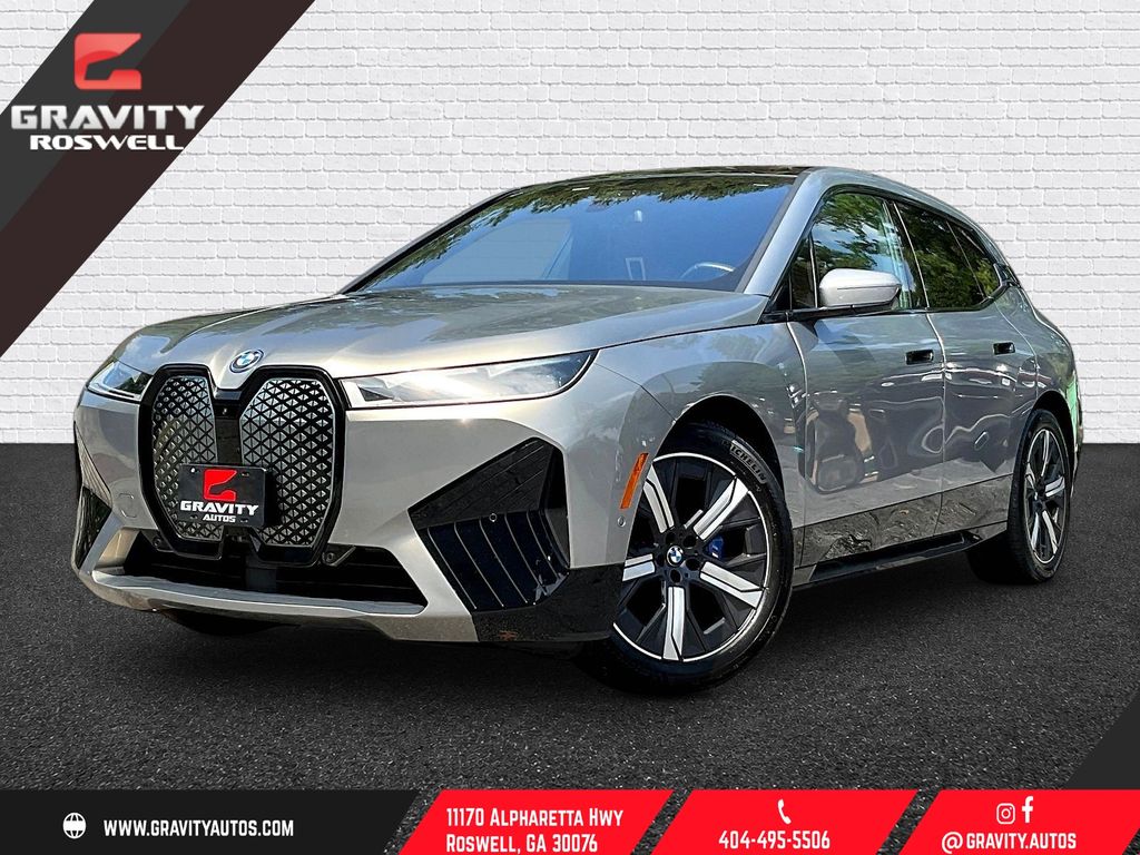 Oxide Gray Metallic 2023 BMW iX SUV / Crossover All-Wheel Drive Automatic