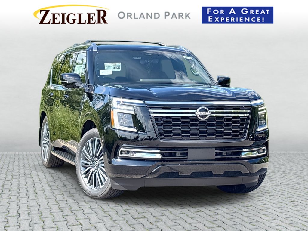 Super Black 2026 Nissan Armada SUV / Crossover Four-Wheel Drive 9-Speed Automatic
