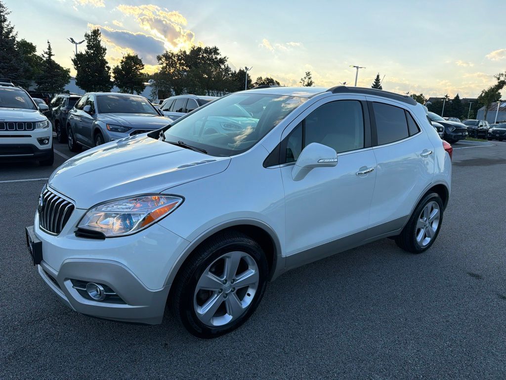 White Pearl Metallic 2015 Buick Encore SUV / Crossover All-Wheel Drive 6-Speed Automatic Overdrive