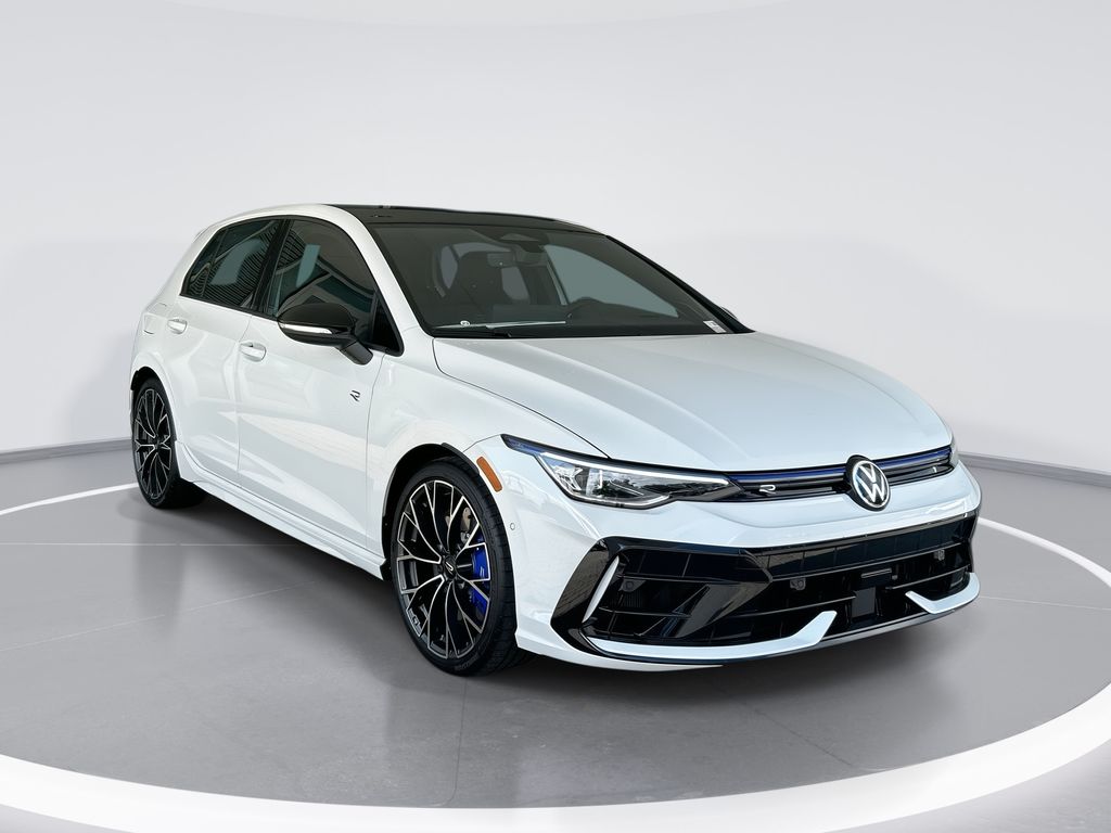 Pure White 2026 Volkswagen Golf R Hatchback All-Wheel Drive 7-Speed Dual Clutch