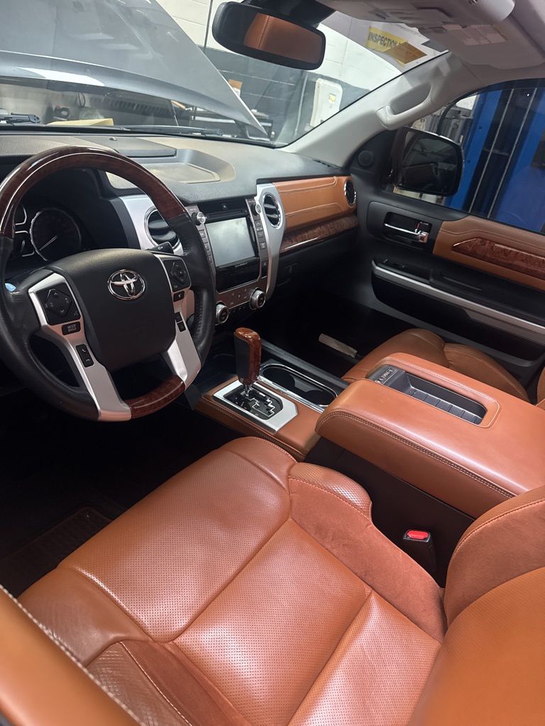 Magnetic Gray Metallic 2019 Toyota Tundra 1794 Edition CrewMax 5.7L 4WD Pickup Truck Four-Wheel Drive Automatic