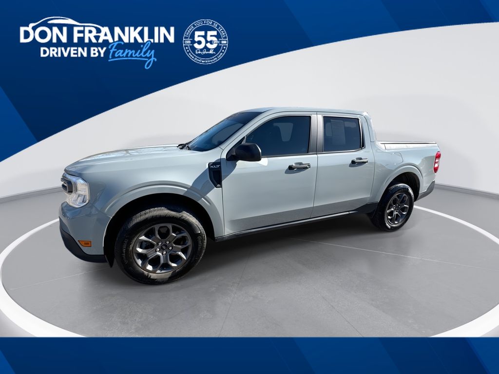 Cactus 2024 Ford Maverick XLT SuperCrew FWD Pickup Truck Front-Wheel Drive 8-Speed Automatic