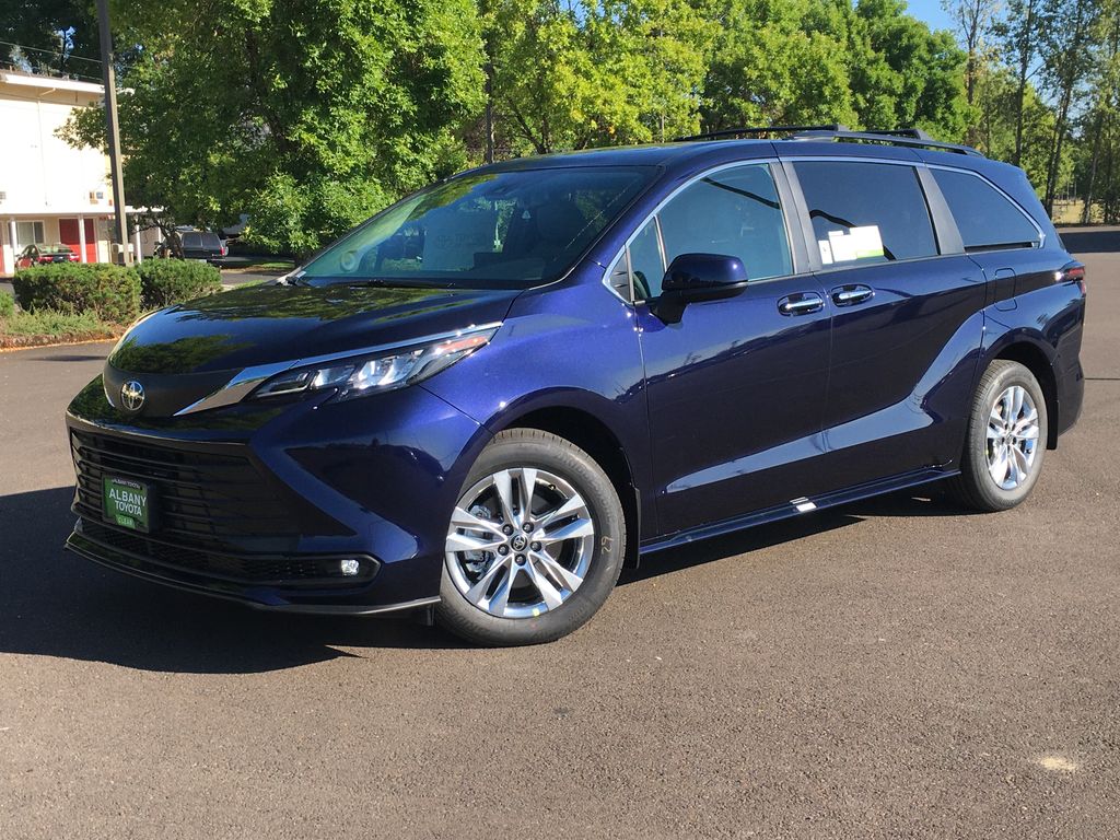 Blueprint 2026 Toyota Sienna Minivan Front-Wheel Drive Continuously Variable Transmission