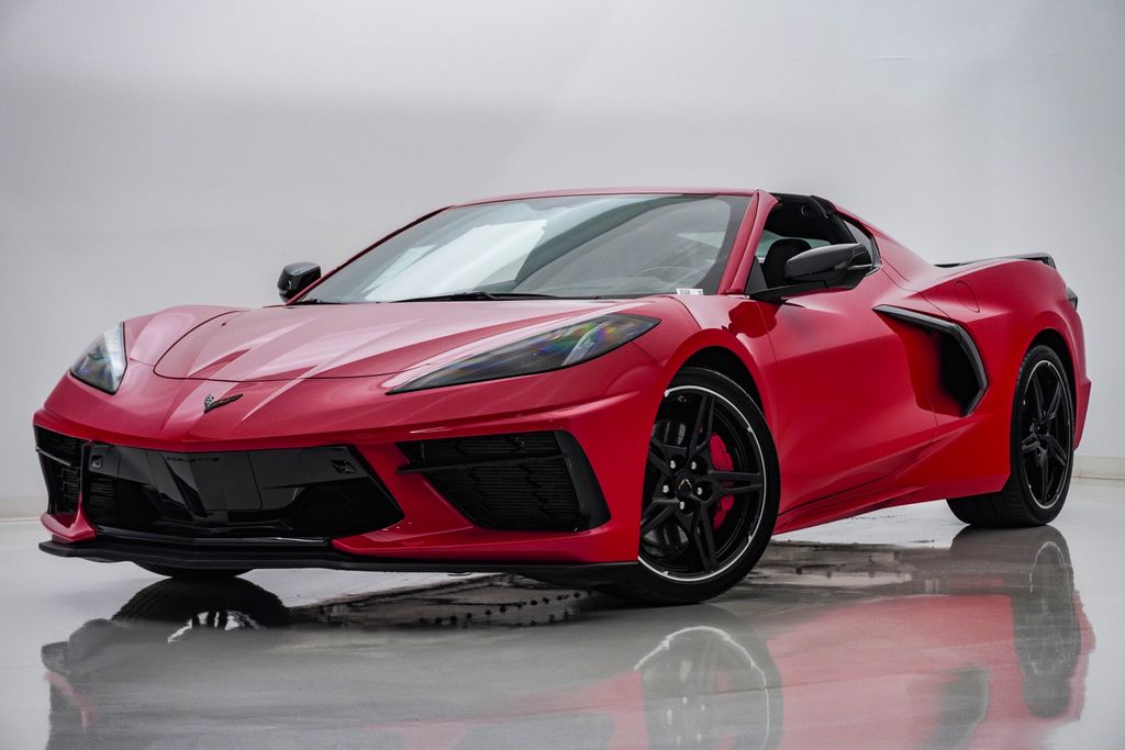 Torch Red 2021 Chevrolet Corvette Coupe Rear-Wheel Drive 8-Speed Dual Clutch