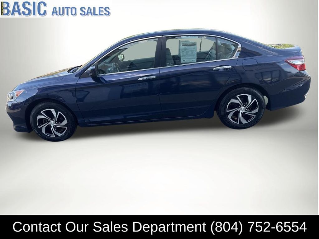 Black (Obsidian Blue) 2016 Honda Accord LX Sedan Front-Wheel Drive Continuously Variable Transmission