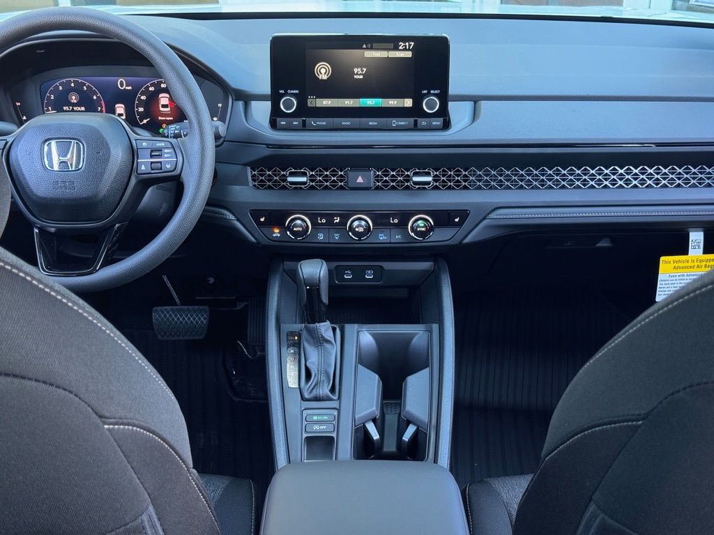 2025 Honda Accord SE White at Community Honda