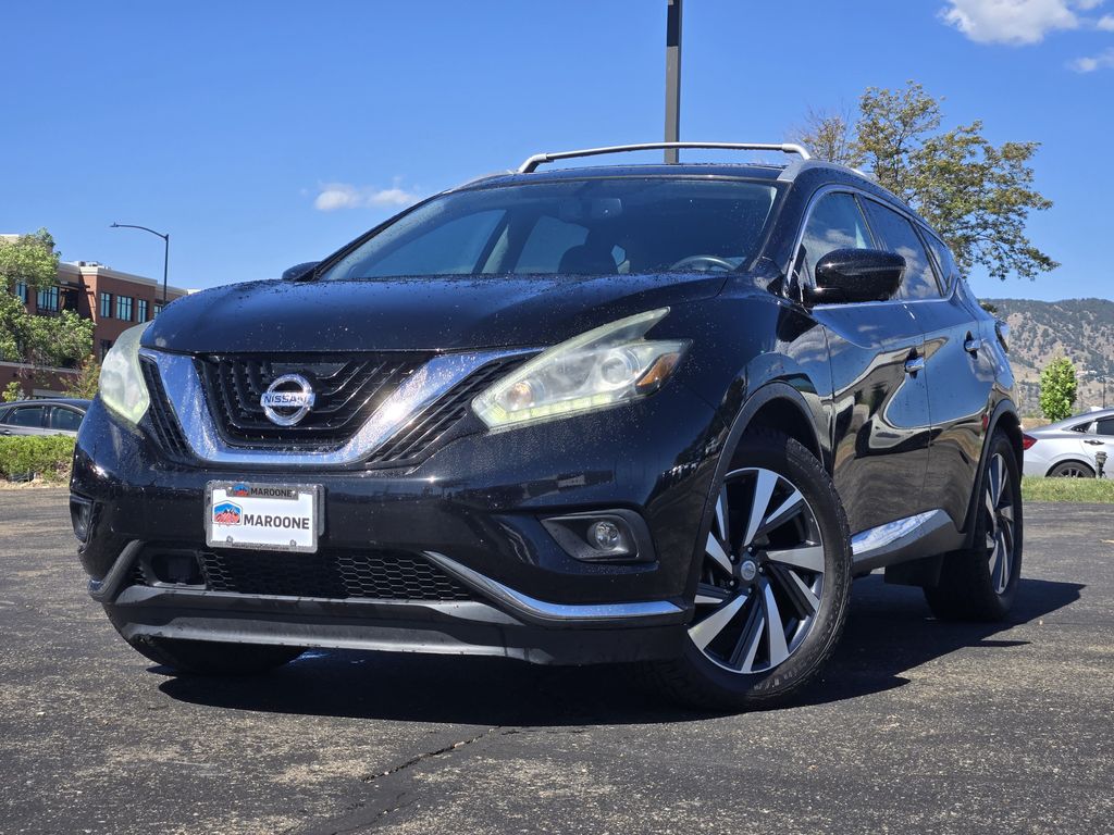 Gray (Magnetic Black Metallic) 2016 Nissan Murano SUV / Crossover All-Wheel Drive Continuously Variable Transmission