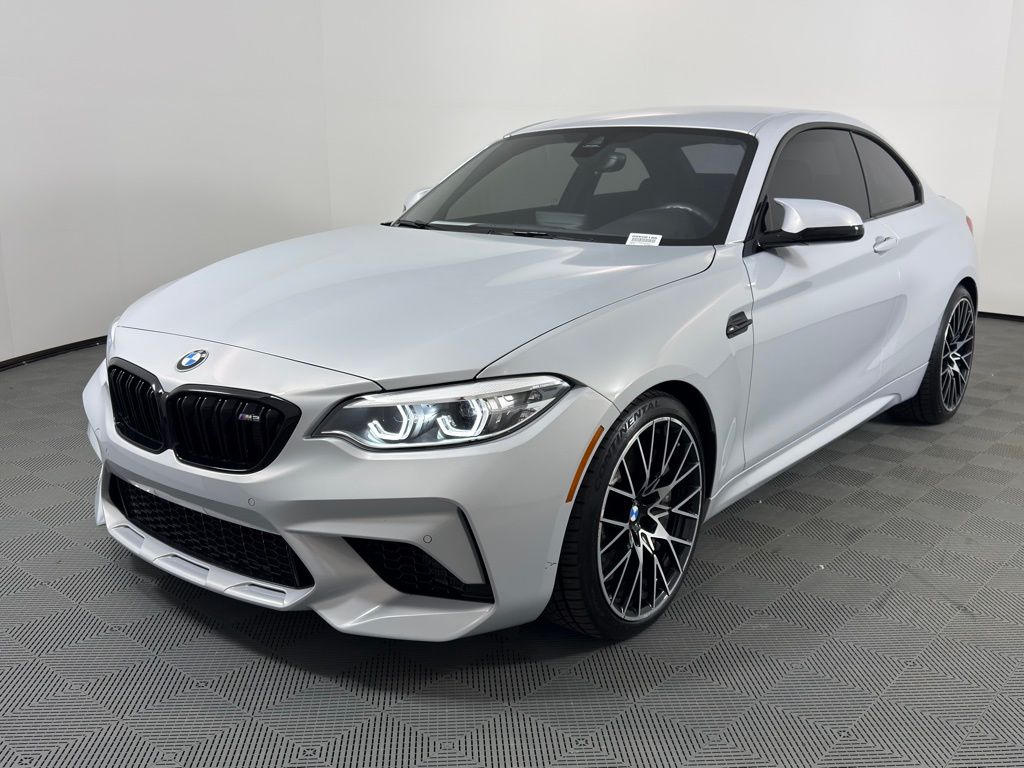 Hockenheim Silver Metallic 2019 BMW M2 Competition RWD Coupe Rear-Wheel Drive 7-Speed Automatic
