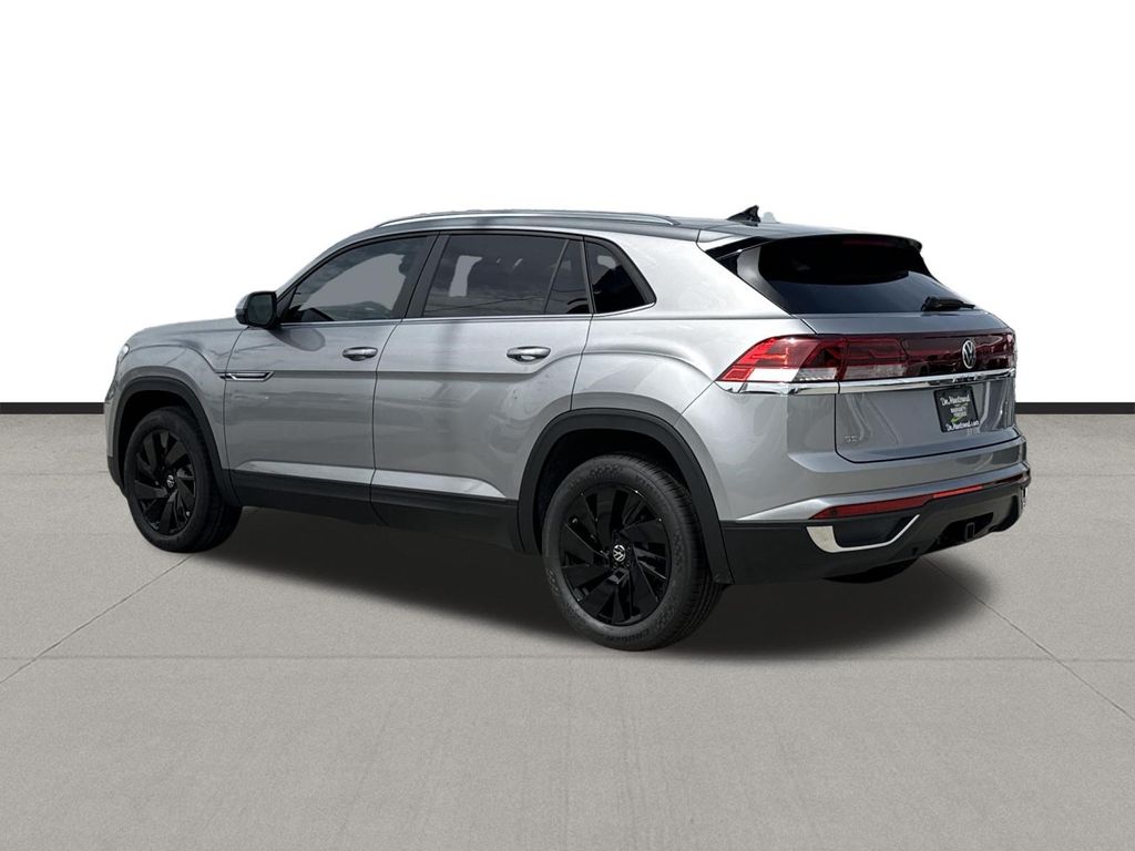 2026 Volkswagen Atlas Cross Sport 2.0T SE w/Technology Silver at DeMontrond Automotive Group
