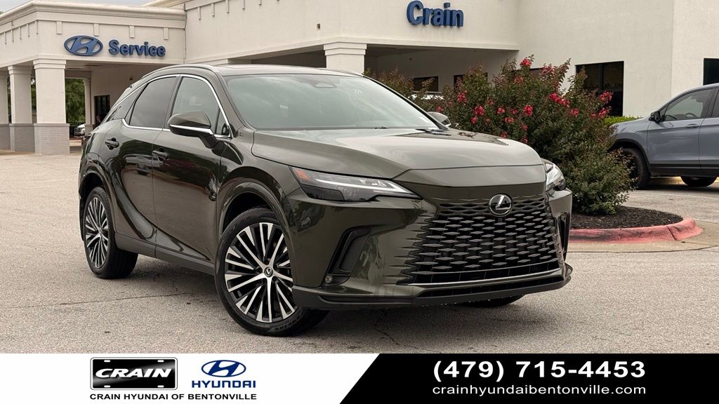 Green Pearl 2024 Lexus RX Hybrid SUV / Crossover All-Wheel Drive Continuously Variable Transmission