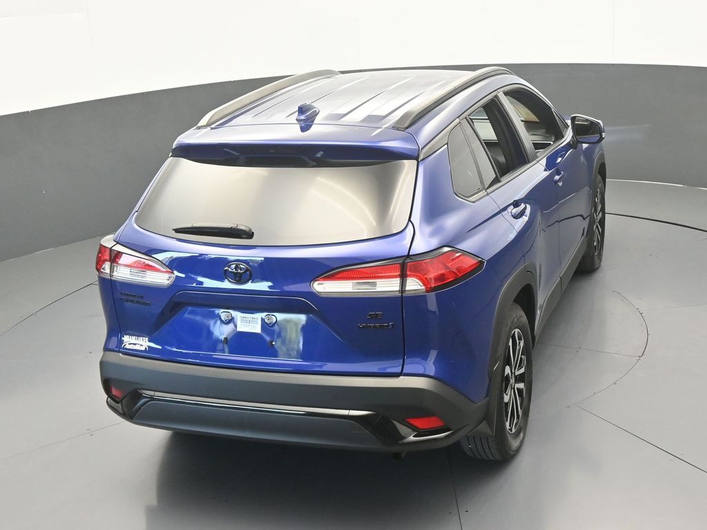Used 2024 Blue Toyota Hybrid SE image 45