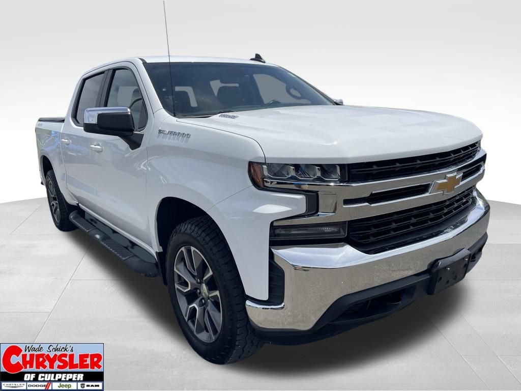 Summit White 2020 Chevrolet Silverado 1500 Pickup Truck Four-Wheel Drive Automatic