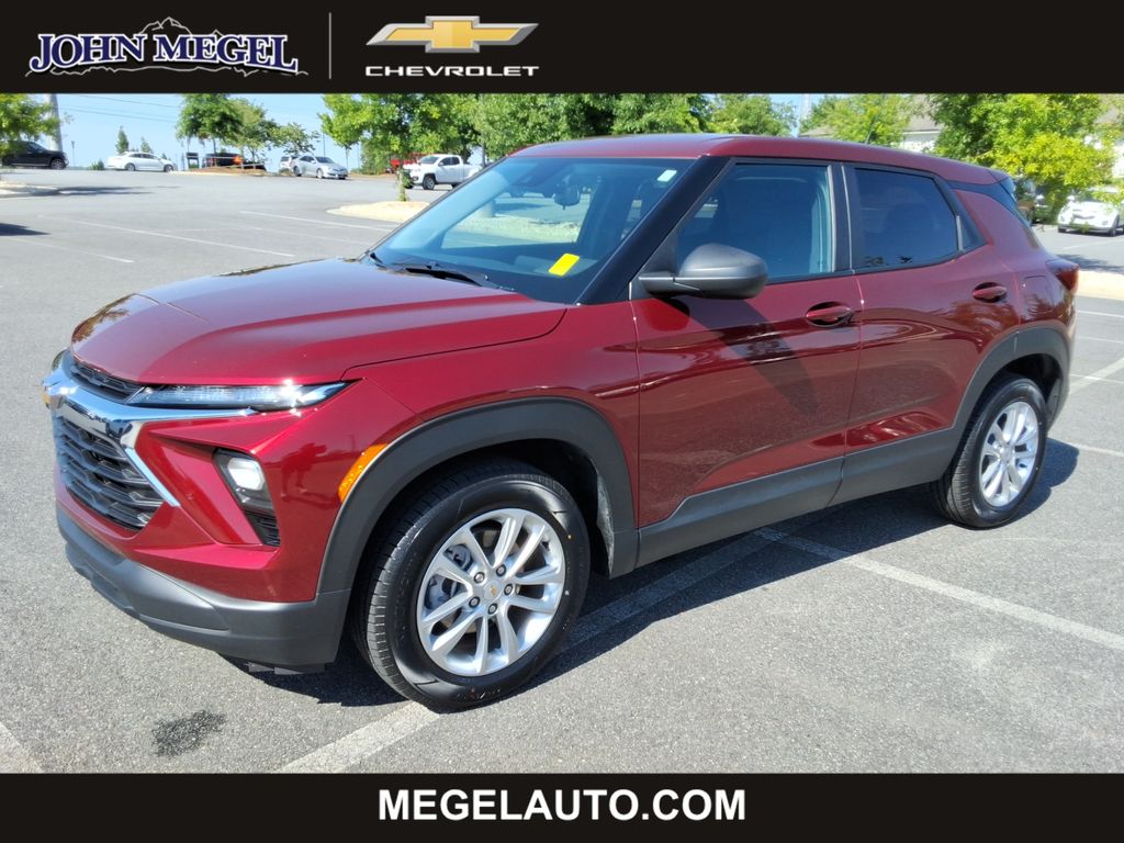 Red (Crimson Metallic) 2024 Chevrolet Trailblazer SUV / Crossover Front-Wheel Drive Continuously Variable Transmission