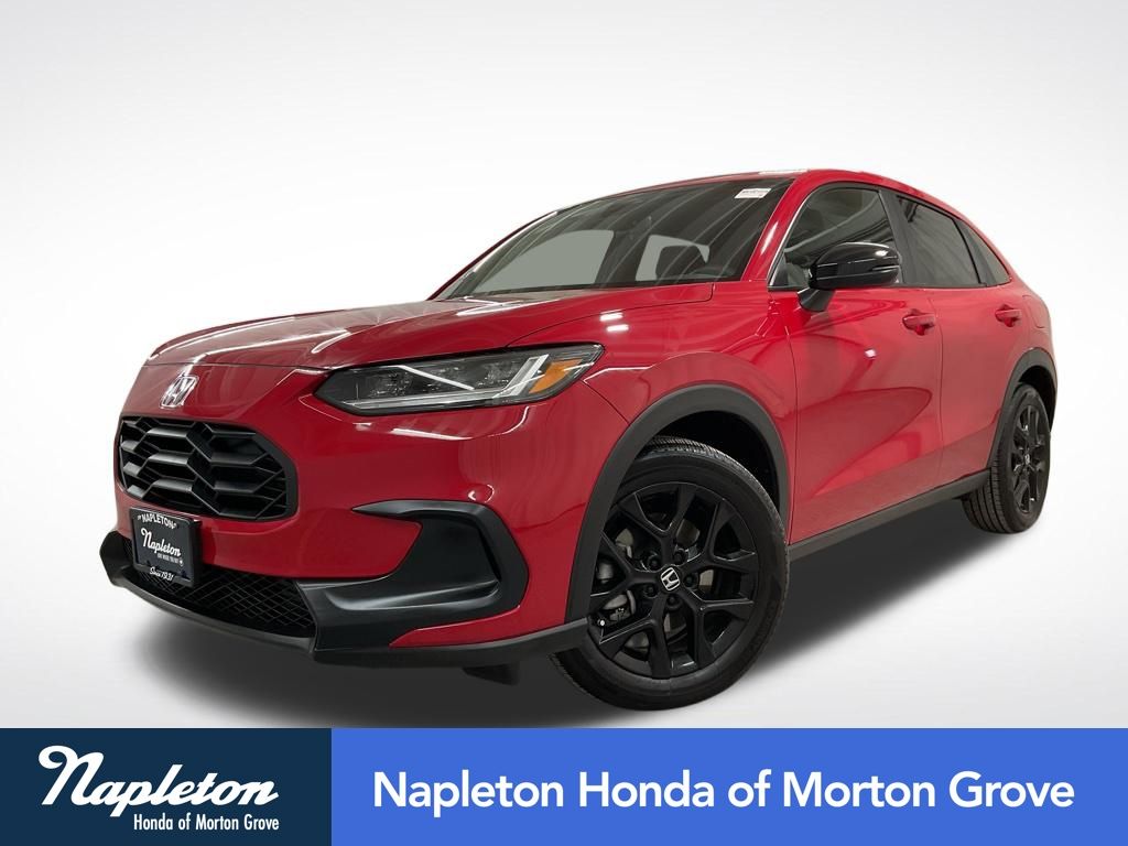 Red 2023 Honda HR-V Sport AWD SUV / Crossover All-Wheel Drive Continuously Variable Transmission