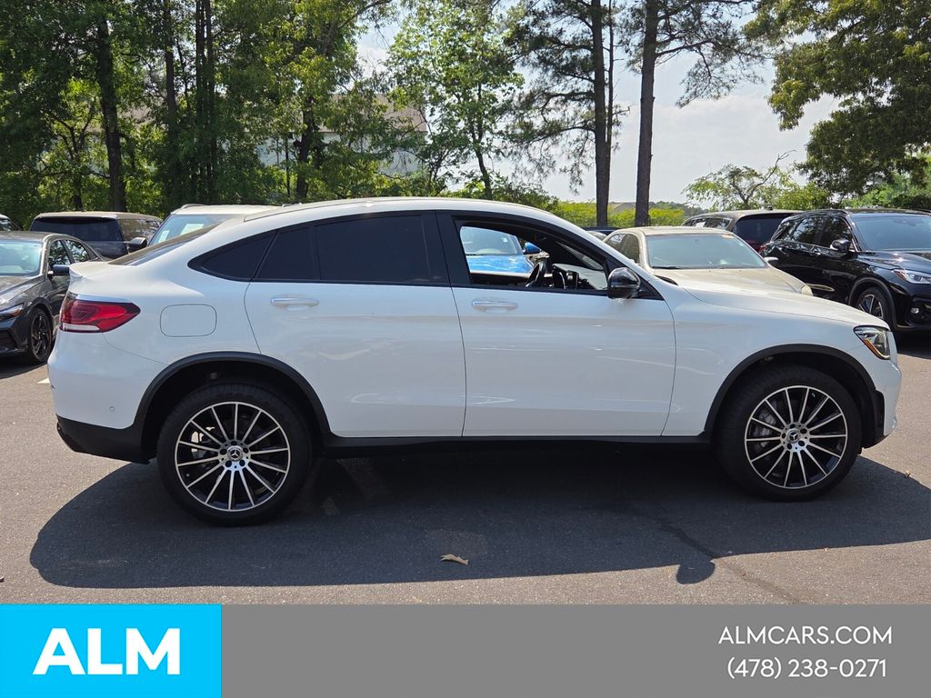 Used 2022 White Mercedes-Benz GLC 300 Coupe image 8
