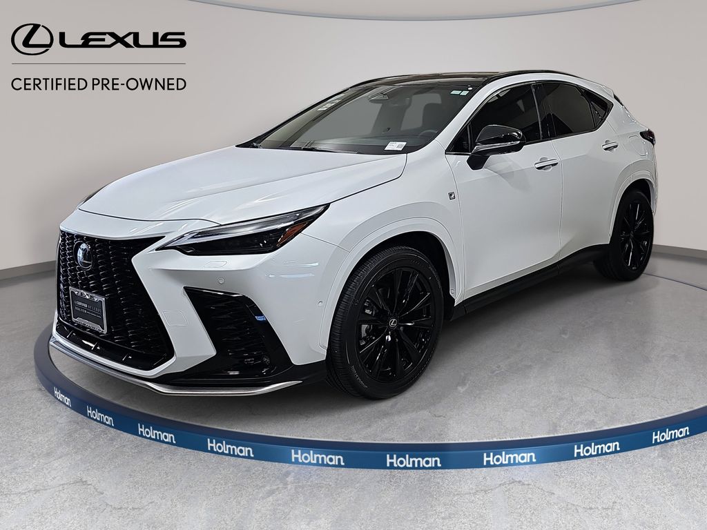 Ultra White 2026 Lexus NX Hybrid 350h F SPORT Handling AWD SUV / Crossover All-Wheel Drive Continuously Variable Transmission