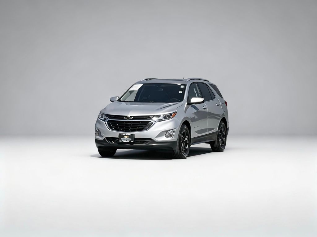Silver Ice Metallic 2020 Chevrolet Equinox SUV / Crossover Four-Wheel Drive 9-Speed Automatic Overdrive