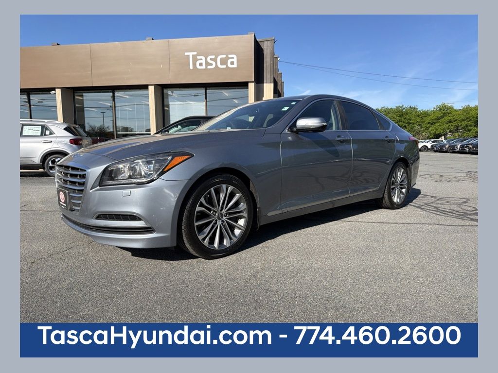 Parisian Gray 2016 Hyundai Genesis Sedan 8-Speed Automatic