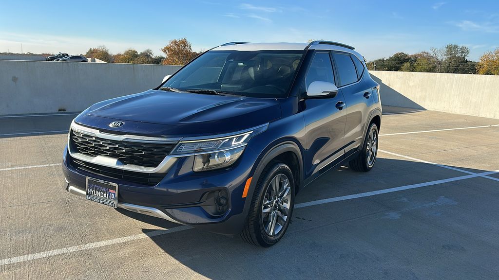 2021 Kia Seltos S Blue at Bayshore Chrysler Jeep Dodge Ram