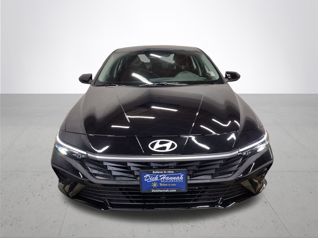 2025 Hyundai Elantra Hybrid Blue photo 3