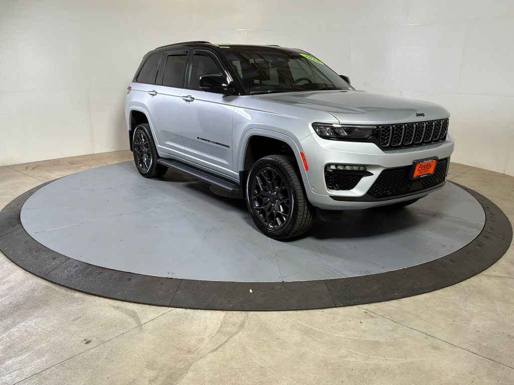Silver Zynith 2025 Jeep Grand Cherokee SUV / Crossover Four-Wheel Drive 8-Speed Automatic