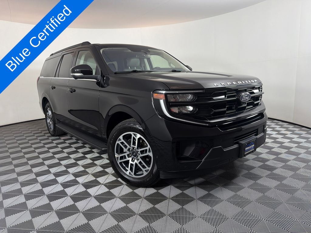 Agate Black Metallic 2025 Ford Expedition SUV / Crossover Four-Wheel Drive Automatic