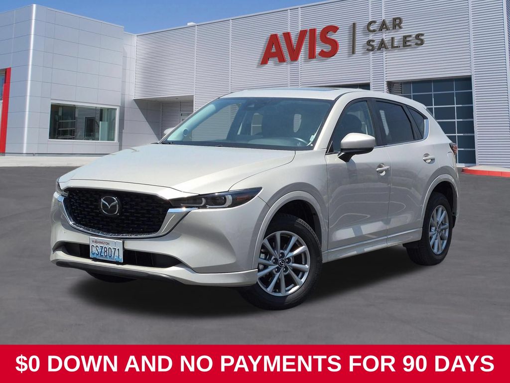 Gray (Platinum Quartz Metallic) 2025 Mazda CX-5 SUV / Crossover All-Wheel Drive 6-Speed Automatic